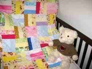 colorful soft quilt