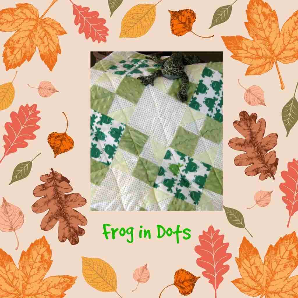 Frog in dots Fall
