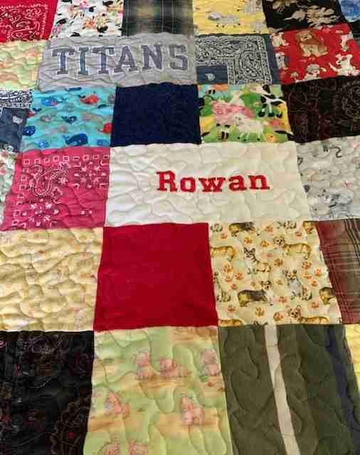 homemade baby quilts