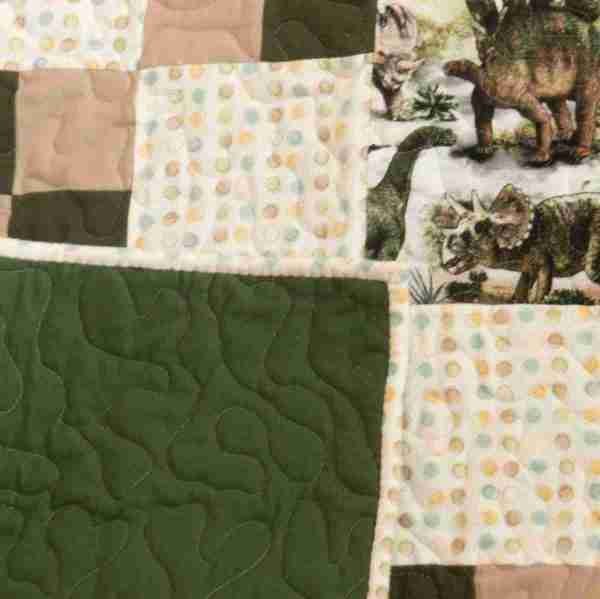 World of Dinosaurs Baby Quilt - Image 6