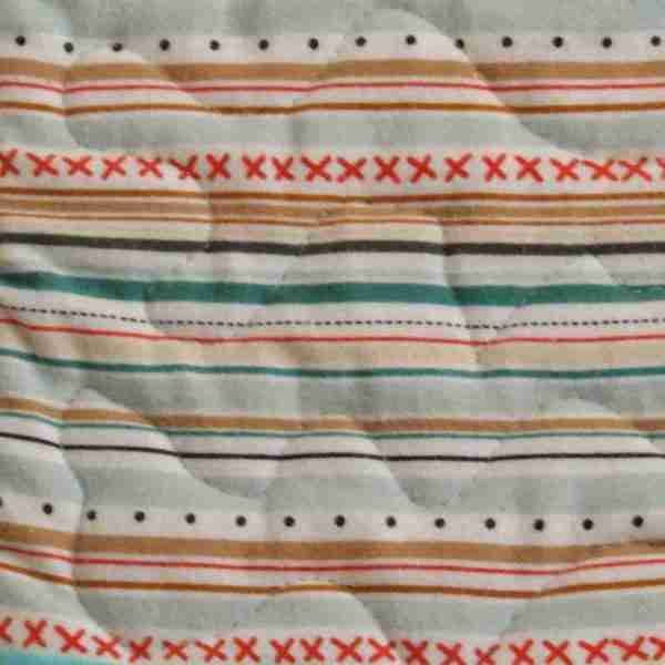 Lions and Tigers and Hippos Baby Quilt - Image 9