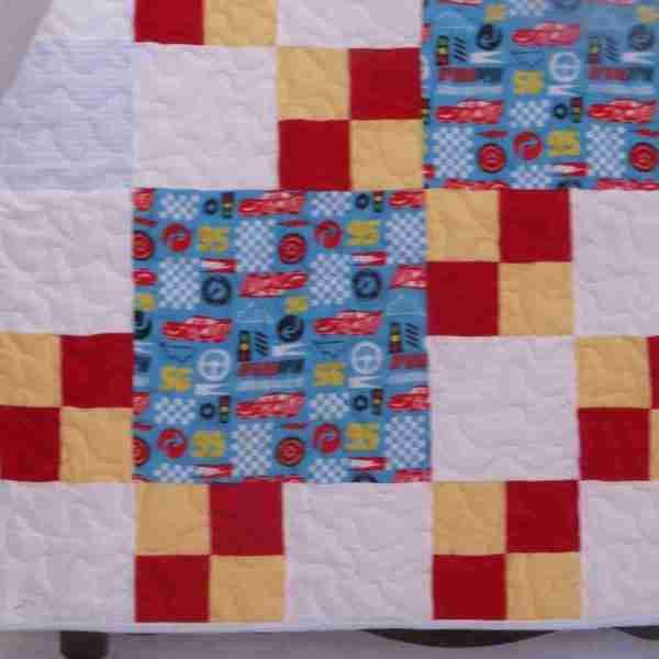 Grand Prix Baby Quilt - Image 4