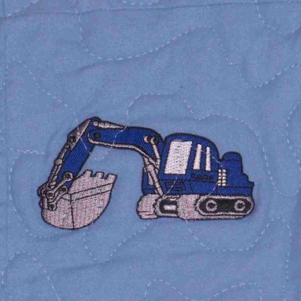 Little Boys and Their Toys Handmade Baby Quilt - Image 6