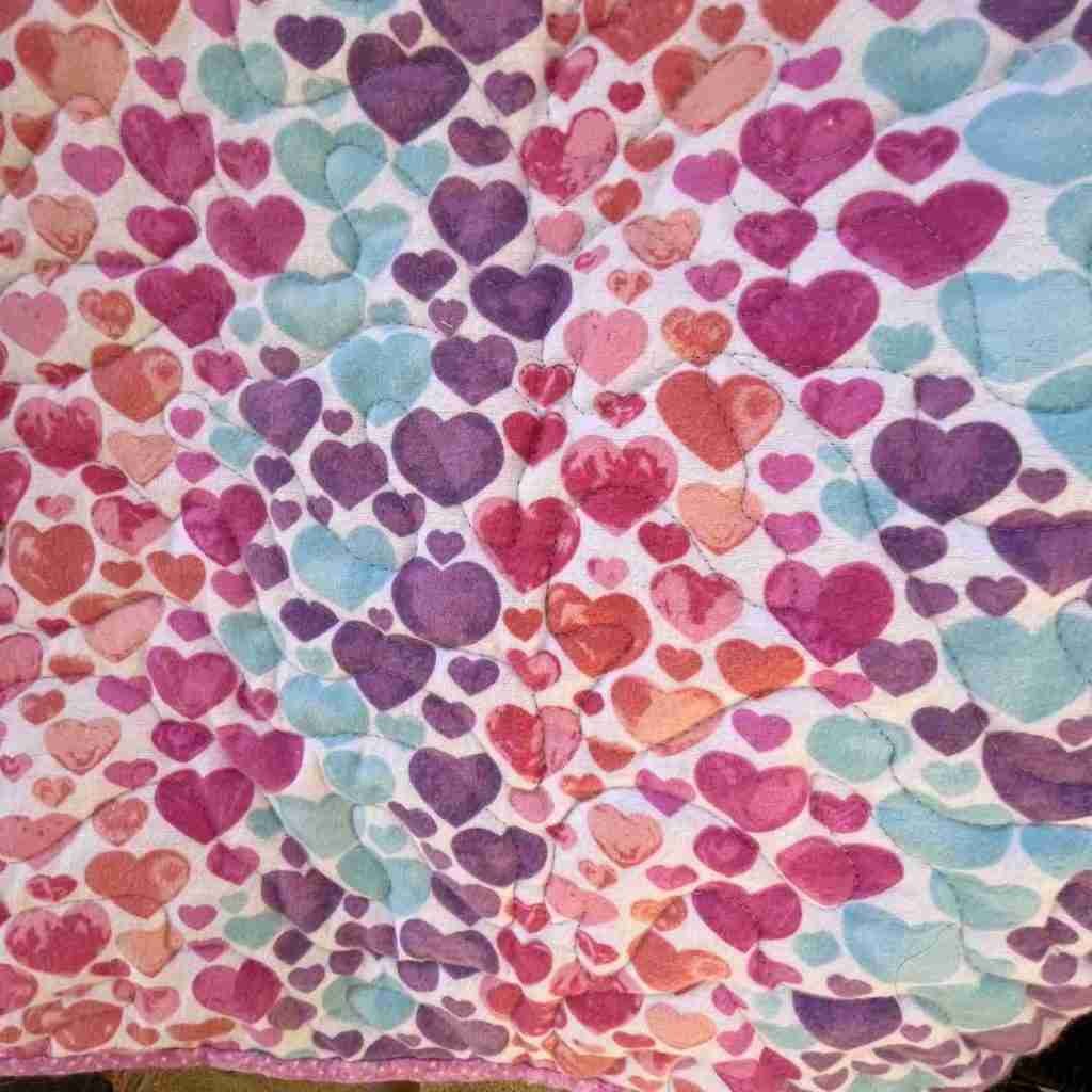 Valentine Baby Quilts for Sale