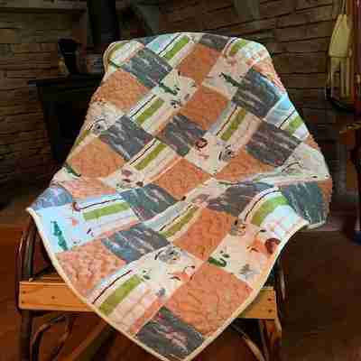 Animal-Safari-Full-View Top Batting Types Needed for a Baby Quilt