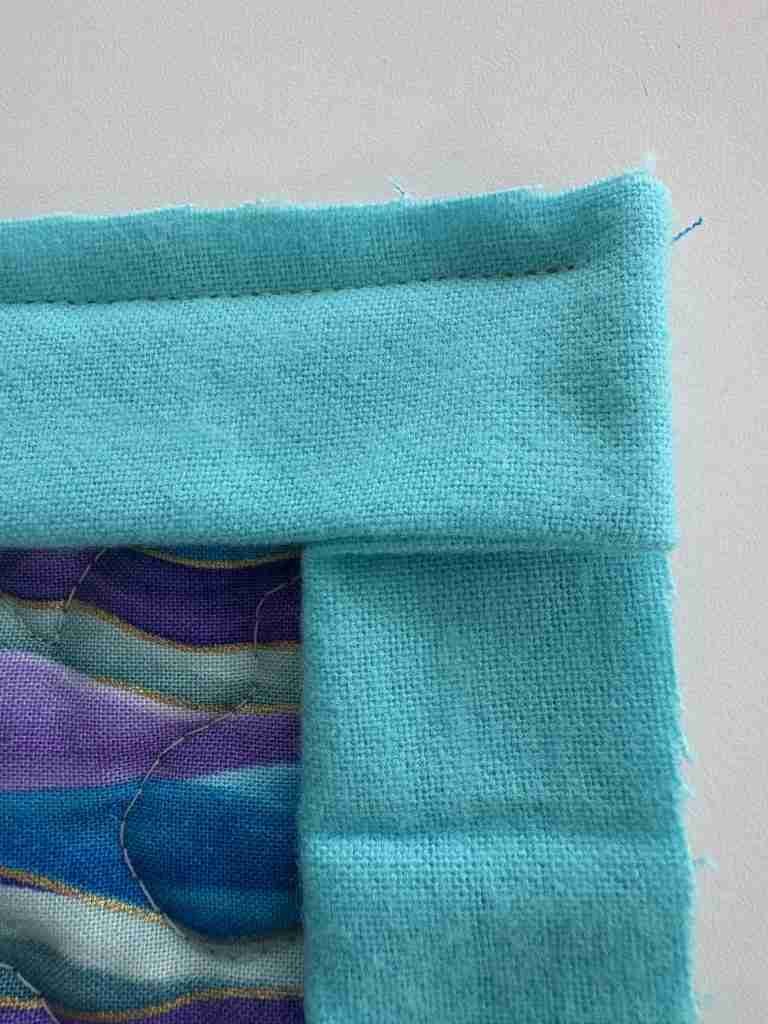 Perfect Mitered Corners on the Binding of Your Handmade Baby Quilt