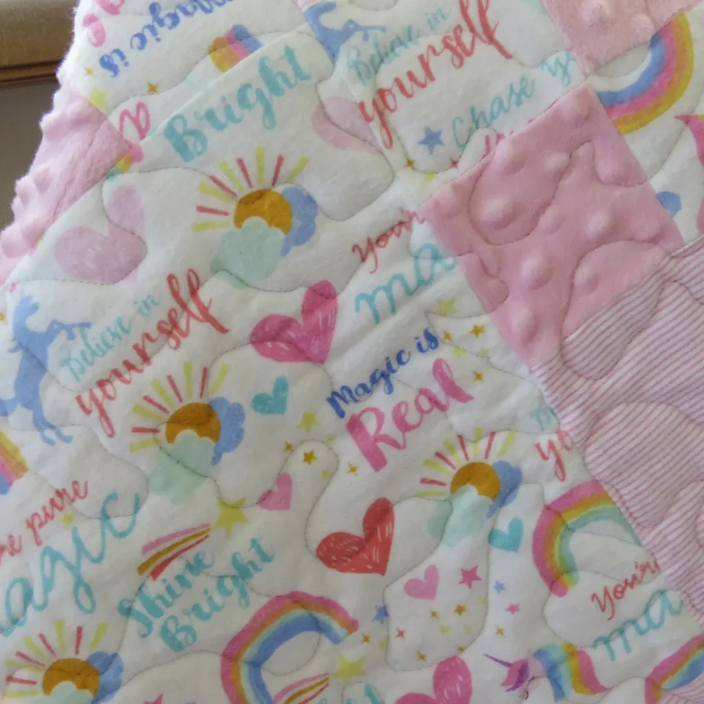 Unique Handmade Baby Quilt
