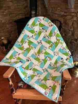 dinosaur quilt