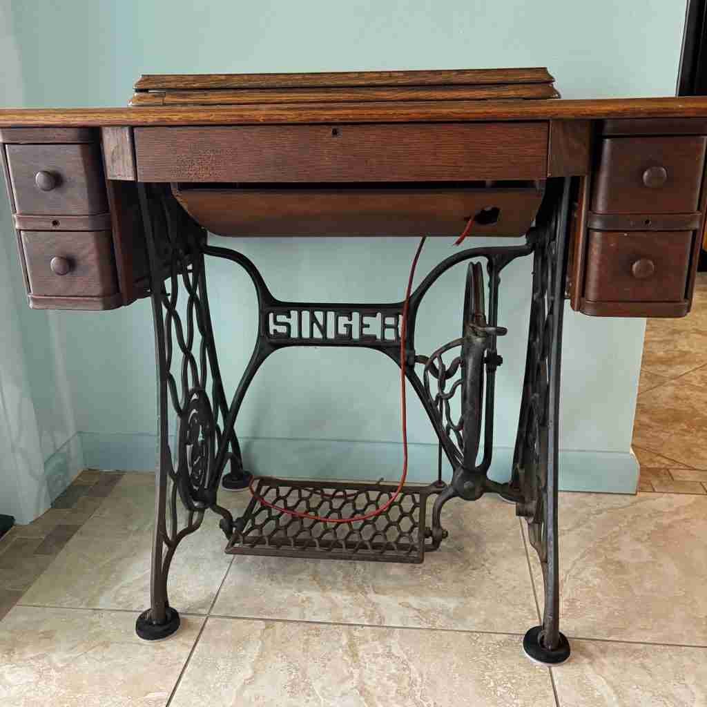 treadle sewing machine