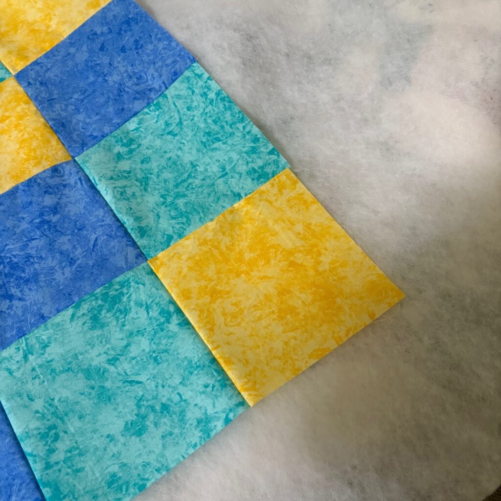 How to sandwich a baby quilt for sewing